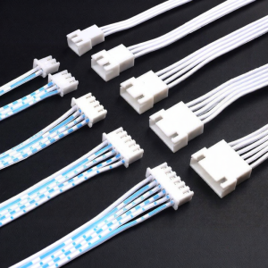 TOUGLESY | Blue and White Single-Head Ribbon Cable 10/15/20/30/50cm
