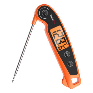 TempPro TP605 Instant Reading Meat Digital BBQ Thermometer For Kitchen Cooking With Backlight And Calibration Function