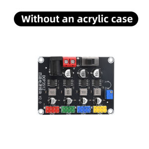 DC 6V-30V to DC 0.9V-29.6V Adjustable Buck Module Regulator Power Supply Module DCP3512 4-Channel DC-DC Conversion Module