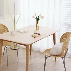 1PC Leather Elastic Tablecloth Custom Square Round Table Cover Waterproof Dining Table Cloth Protector Desk Mat
