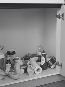 Kitchen Under Sink Shelf Spice Dish Pull-out Sink Organiser Cupboard Tiered Shelf Household Double Layer Shelf