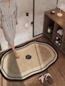 Vintage Anti-slip Water-absorbing Quick-dry Bathroom Mat