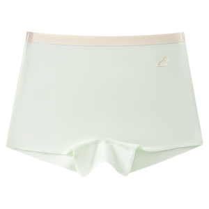 MiiOW | กางเกงชั้นในเด็กผ้าฝ้ายแท้ กางเกงขาสั้นทรงห้าม กางเกงบ็อกเซอร์เอวกลางสำหรับเด็กผู้หญิง กางเกงชั้นในแบบใส่ในบ้าน กางเกงชั้นในผ้าฝ้ายแท้สำหรับเด็กผู้หญิง