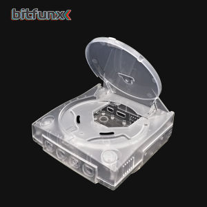 Bitfunx Replacement Plastic Shell Translucent Case for SEGA Dreamcast DC Retro Video Game Console Transparent Boxes