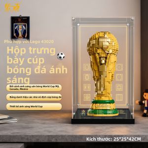 light your bricks | LEGO Compatible Display Box with Dust Protection
