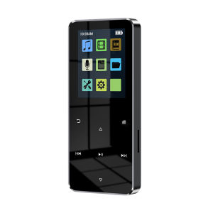 1.8 Inch TFT Mp4 Video Player USB 2.0 3.5mm Jack Bluetooth-compatible 5.0 MP3 MP4 Player with E-book Recording Built-in Speaker