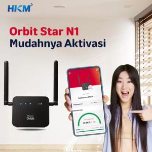 Modem WIFI 4G Telkomsel Orbit Star N1: Kecepatan Tinggi & 150GB Data Gratis