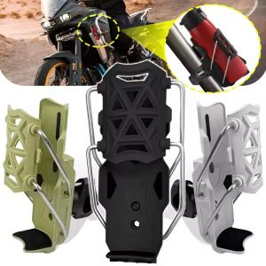 Chai Nước Gắn Xe Đạp lồng phổ xe máy xe đạp leo núi Xe tay ga khay giữ cốc 360 điều chỉnh xoay thanh va chạm khung bệ cần điều khiển