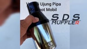 Knalpot Mobil Variasi Ujung & HKS Oval Chrome