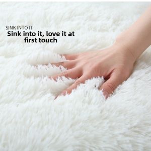 Wanrenfu Carpet | Luxury Cream-style No-wash Plush Winter Rug