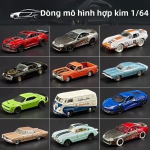 Mô Hình Xe Hơi Thu Nhỏ Tỷ Lệ 1:64 JDM Corvette GT500 Firebird Daytona Stardust Hợp Kim Đúc Đồ Chơi Sưu Tầm Dành Cho Trẻ Em