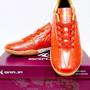 Braja-sepatu futsal Dewasa Braja speed storm In Red-Gold