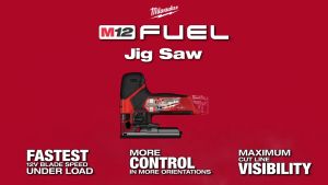 Milwaukee - M12 FJS-0 จิ๊กซอว์ไร้สาย 12 โวลต์ +แบตเตอรี่ 4.0Ahแท่นชาร์จ C12Cกระเป๋าเครื่องมือช่าง