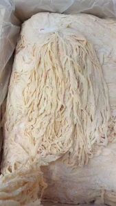 ไส้หมูหมักเกลือเบอร์38+ (ไส้สั้น) #ไส้กรอก-#ไส้อั่ว น้ำหนัก 500กรัม