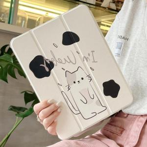 Super Cute Rotating Stand Case Tri-fold iPad Case With Smart Sleep Feature/Pencil Holder For Air3/iPad 9.7 (2017 2018)/iPad Mini6/iPad 10