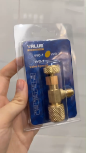 Dụng Cụ Mở Môi Chất Lạnh VALUE VVO-2 Van Khóa Gas Chống Bỏng Bằng Kim Loại Phụ Kiện Điện Lạnh