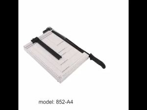 ตัดกระดาษเครื่องตัดกระดาษ B5 แบบเหล็ก แบบด้วยอย่างง่าย รับประกัน 1 เดือน ที่ Paper Cutter HOME&OFFICE