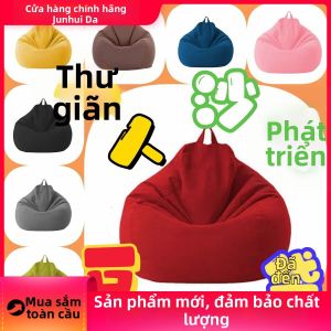 JUNHUIDA | Replaceable Bean Bag Cover Lazy Sofa Shell Simple and Cute Unfilled