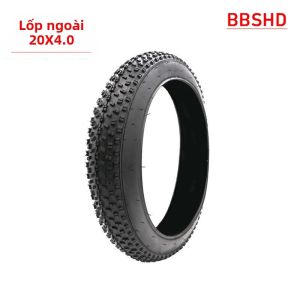Bộ Lốp Và Ruột Xe Đạp Điện BBSHD 20x4.0 Dành Cho Đi Xe Đạp Trên Tuyết Và Bãi Biển - Phụ Kiện Xe Đạp Lốp Béo