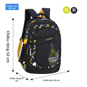 Trẻ Em Ba Lô Chỉnh Hình Cỡ Lớn Túi Đi Học Chống Nước Dành Cho Nam Sinh Tiểu Học Oxford Nylon Chắc Chắn Có Khóa Kéo Túi Đựng Sách Mochila Infantil