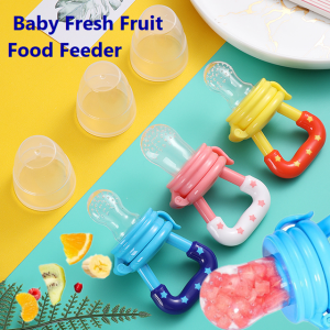 Baby Fruit Feeder for Baby Pacifiers for Teething Relief Teething Toys for Babies Silicone Food Feeder