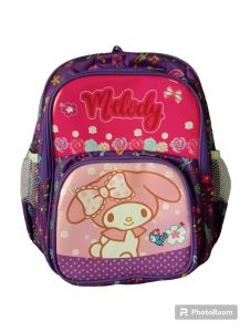 TAS ANAK PEREMPUAN TK KARAKTER HELOKITTY / KUROMI // MELODI.TAS SEKOLAH ANAK TERBARU.TAS ANAK PRINTINGAN.