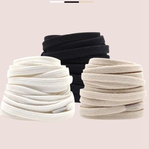 1 คู่ Shoelaces คลาสสิก Retro Double สานเชือกผูกรองเท้าผ้าใบผ้าฝ้ายแบนรองเท้า Laces รองเท้าผ้าใบ Strings Bootlaces กีฬา Boot รองเท้าลูกไม้