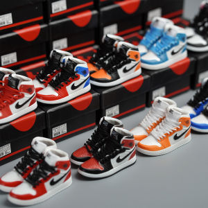 BONINGYU | DIY Miniature AJ1 Sneaker Keychain