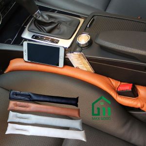 Đệm Lót Khe Ghế Ô Tô Chống Rơi Đồ Chất Liệu Da PU