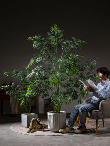 Royal Forest Premium Artificial Green Plant Banyan Tree Floor Standing Pot Landscape Decoration Display Home Living Room Ornament