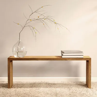 Solid Wood Shoe Changing Bench