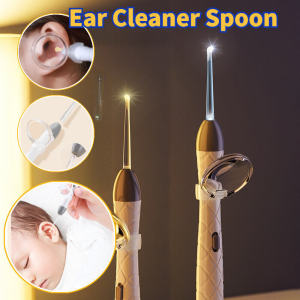 LED Flashlight Ear Cleaning Tools Baby Ear Spoon with Magnifying Glass Adult Ear Care and Cleaning