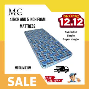 🔥【LOCAL SELLER】🔥4 INCH & 5 INCH SPONGE FOAM MATTRESS ( FREE DELIVER & INSTTALLION)