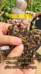 Bánh Đa Đô Lương Nghệ An HÀNG LOẠI 1 Vừng Đen Thơm Béo Giòn Tan - Bánh Đa Mè Đen Đặc Sản Nghệ An -Bánh Đa Nướng Ruvask