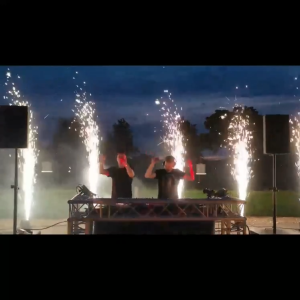 Portable Cold Spark Machine for Wedding Birthday Party Stage Show Outdoor Use