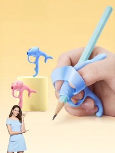 MPRINCE | Pencil Grip Trainer Baby Writing Practice Childrens Corrective Grip Posture Pen Holder for Elementary School Students
