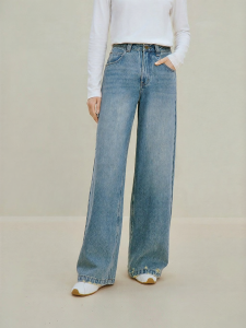 INMAN | Retro High Waist Slimming Flared Jeans Women Trousers