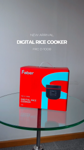 Faber Digital Rice Cooker FRC D-1008 0.8L Periuk Nasi