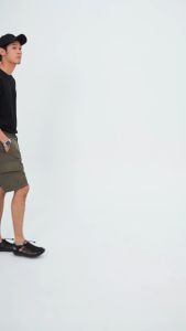 JB Celana Cargo Pendek Ripstop Olive Green