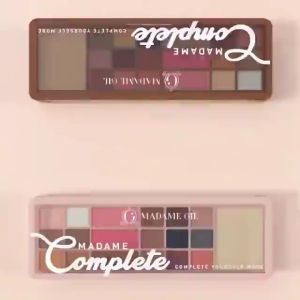 [ COMPLETE ] MADAME GIE MADAME COMPLETE MAKE UP KIT / MAKE UP FACE PALLETE 19 WARNA