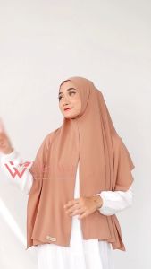 Pashmina Oval Instan Jersey SUPER hauwa: Desain Elegan & Berkualitas