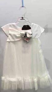 LITTLE NAOSY - DRESS ANAK PEREMPUAN WARNA PUTIH / DRESS NATAL ANAK / DRESS ULANG TAHUN ANAK PEREMPUAN SIZE 2 TAHUN / DRESS PESTA ANAK FREE BANDO PITA / DRESS BAPTIS ANAK / WHITE DRESS PITA / DRESS PREMIUM ANAK TILLE DRESS TUTU