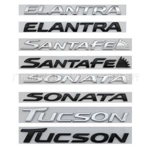 Modern Hyundai Elantra SantaFe Sonata Car Tail Decals 3D Stickers Body Decoration Sticker High Quality Auto Accessories