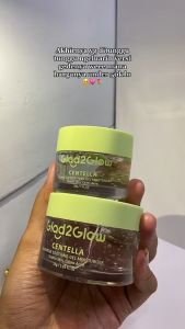 Glad2Glow Centella Soothing Moisturizer Gel Cica Pelembab Wajah 30g Oil-Control Hydrating Moisturizer Glow Up Moisturizer - HydraGlow Moisturizer Aqua Gel Luminous Glow Moisturizer Membantu meredakan kulit yang sedang sensitif