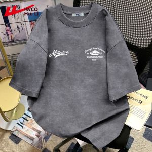 Warrior | Laid-back Comfort Cotton Short Sleeve T-shirt Round Neck Loose Fit