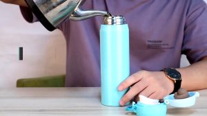 Termos Tumbler NIAGARA Bouncing Cup 500ml Bahan Stainless Steel Tahan Panas dan Dingin