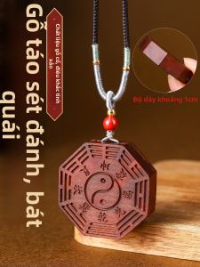 YD | Đồ Trang Sức Bùa May Mắn Gỗ Táo Đất Thiên Nhiên
