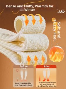 Winter Warm Latex Padded Shoe Insoles