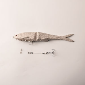 220mm 60g big size Swimming Bait slowly sinking soft fishing lure fishing bait predator fishing lure