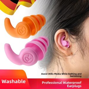 MONLEYTA | Professional Swimming Earplugs Waterproof Silicone Ear Covers Bathing Ear Protection Adults Anti Water Ear Stickers